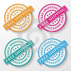 Free Shipping Paper Labels