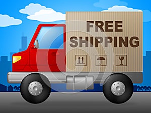 Free Shipping Shows With Our Compliments And Deliver