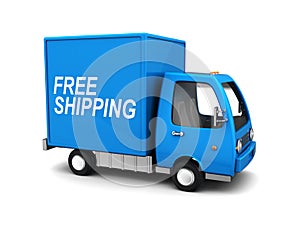 Free shipping truck