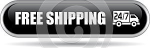 Free shipping web button
