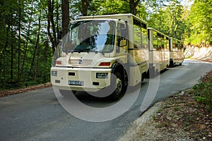 Free shuttle bus in Plitvice Lake National Park