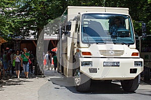Free shuttle bus in Plitvice Lakes National Park
