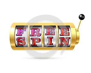 Free Spin on slot machine