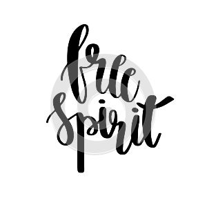 Free spirit phrase