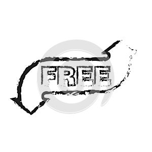 Free stamp illustration