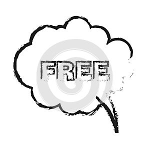 Free stamp illustration