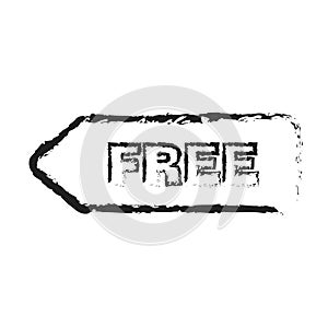 Free stamp illustration