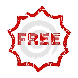 Free stamp illustration