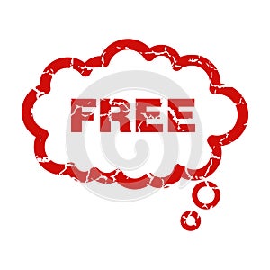 Free stamp illustration