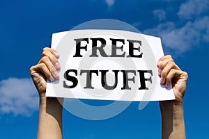 Free stuff, freebies photo