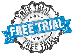 Free trial stamp