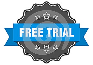 free trial label