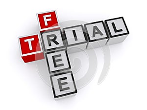 Free trial word block