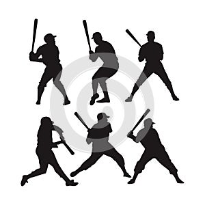 Free Vector Baseball Player Illustrations