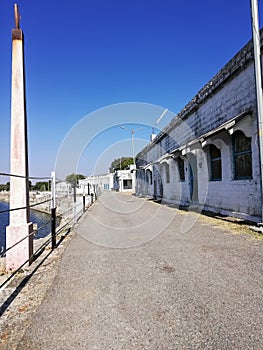 Free walk empty street