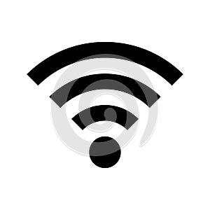 Free wi-fi isolated logo