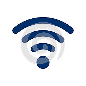 Free wi-fi isolated logo wireless