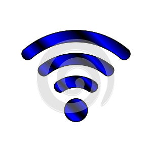 Free wi-fi isolated logo wireless