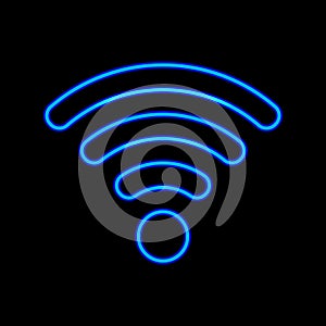 Free wi-fi isolated logo wireless