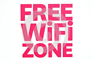 Free WiFi zone