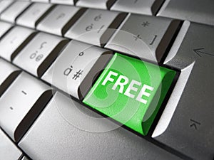 Free Word Computer Key