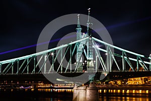 The Freedem bridge in Budapest