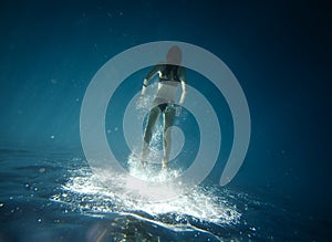 Freedive walker photo