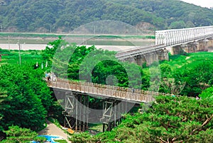 Freedom bridge DMZ, Korea.