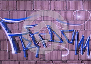 Freedom grafiti
