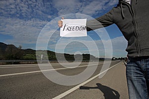 Freedom Hitchhiker photo