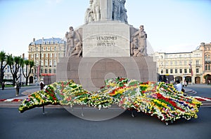 Freedom monument in Riga