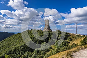 Freedom Monument on Shipka Pass in Bulgaria