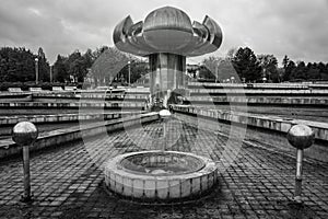 Freedom square in Old Town of Bratislava, Slovakia