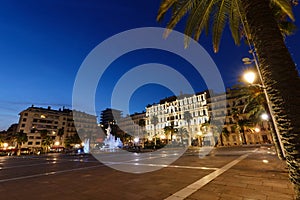 Freedom Square or Place de la Liberte in the centre of Toulon city ,France