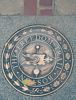 The Freedom Trail of Boston, Massachusetts photo
