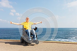 Freedom in wheelchair