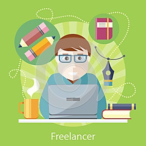 Freelancer, Copywriter, Journalist at Computer