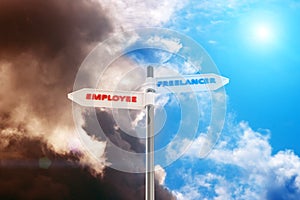 Freelancer vs Employee photo