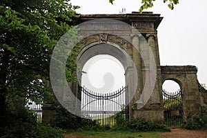 Freemantle Gate, near Wroxall on the Isle of Wight