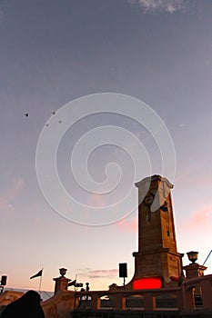 Freemantle Memorial 100th ANZAC Dawn service