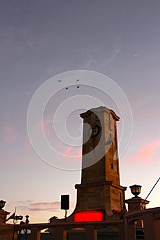 Freemantle Memorial 100th ANZAC Dawn service