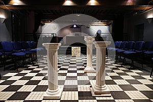 Freemasonry. Masonic lodge photo