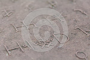 Freemasonry Masonry stones letters and symbols education photo