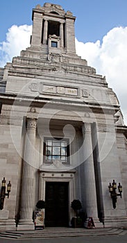 Freemasons Grand Hall on Great Queen Street , Holborn, London