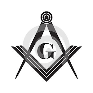 Freemasons vector icon