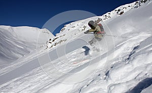 Freeride skier 4