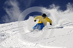 Freeride Skier . photo