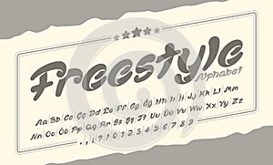 Freestyle font family