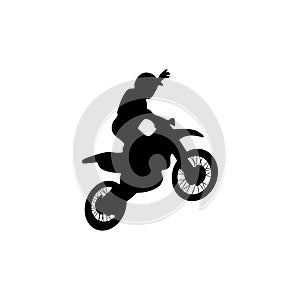 Freestyle motorcross trick