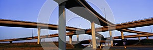 Freeway overpass in Los Angeles, CA photo